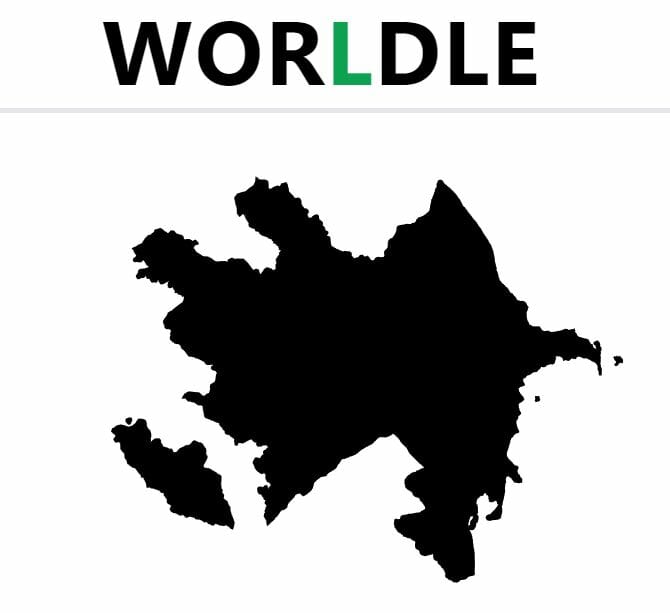 Daily Worldle Country 225 - 3 de septiembre de 2022