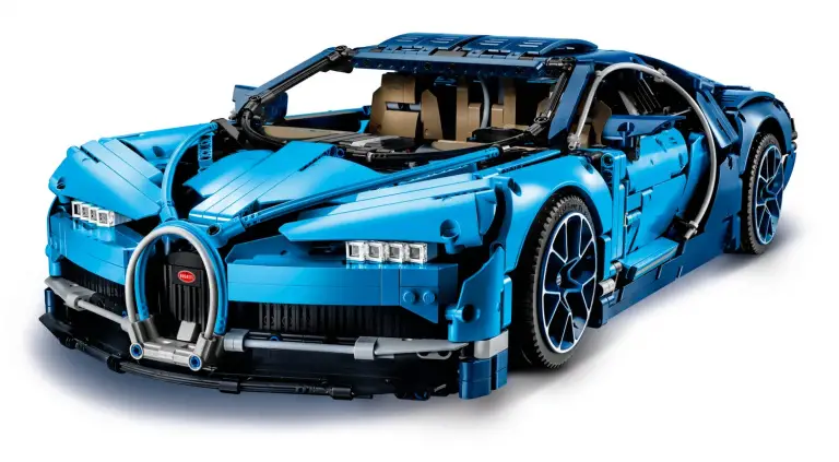 LEGO raro y complejo, ¡este set es una réplica de uno de los autos más rápidos del mundo!
