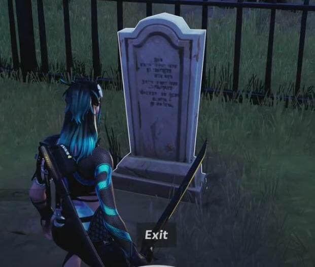 ¿Qué es un epitafio en Goofy Gravestones en Fortnite?