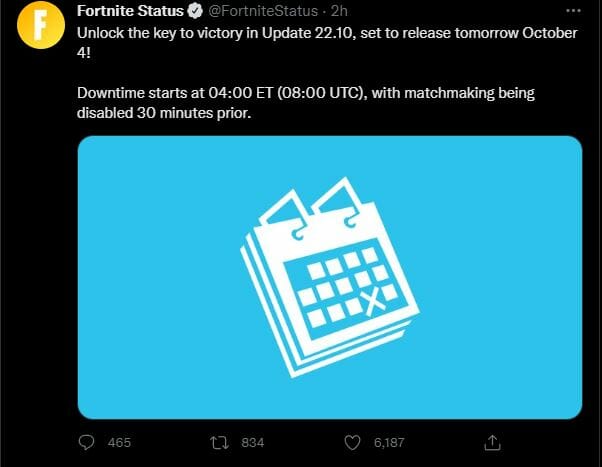¿Están caídos los servidores de Fortnite hoy, ahora mismo? 4 de octubre de 2022