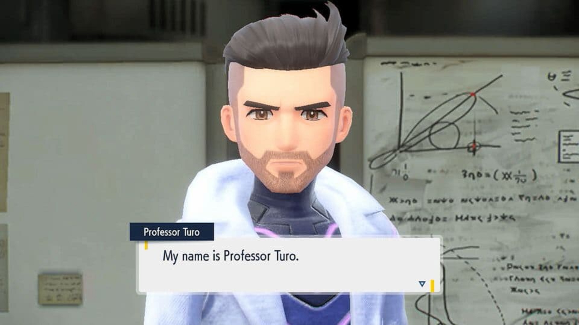 Profesor Turo en Pokémon Violeta