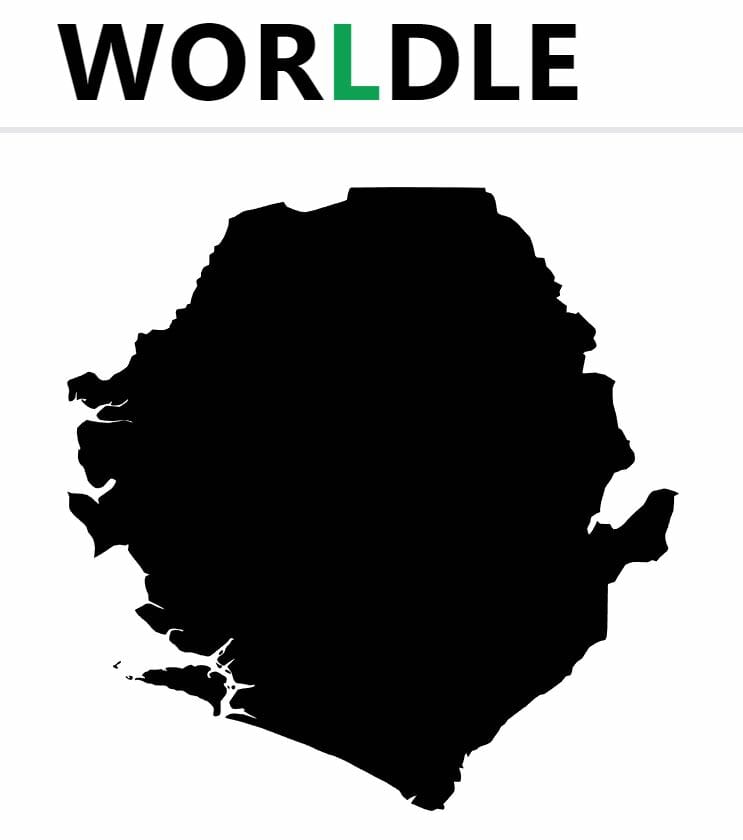Daily Worldle 334 País - 21 de diciembre de 2022