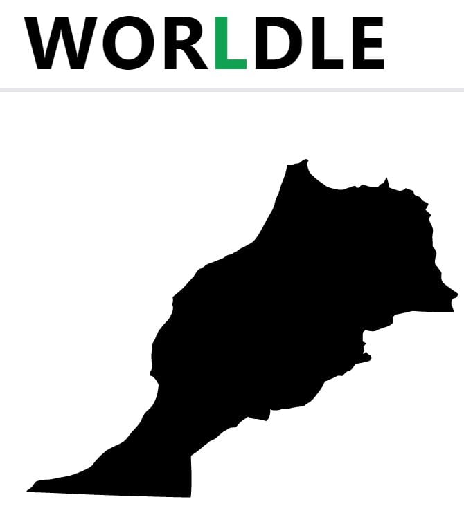 Daily Worldle 456 País - 22 de abril de 2023