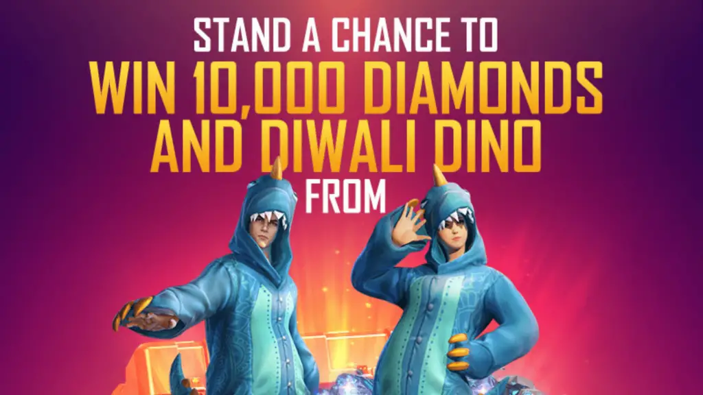 gana 10000 diamantes en el evento Free Fire Diwali