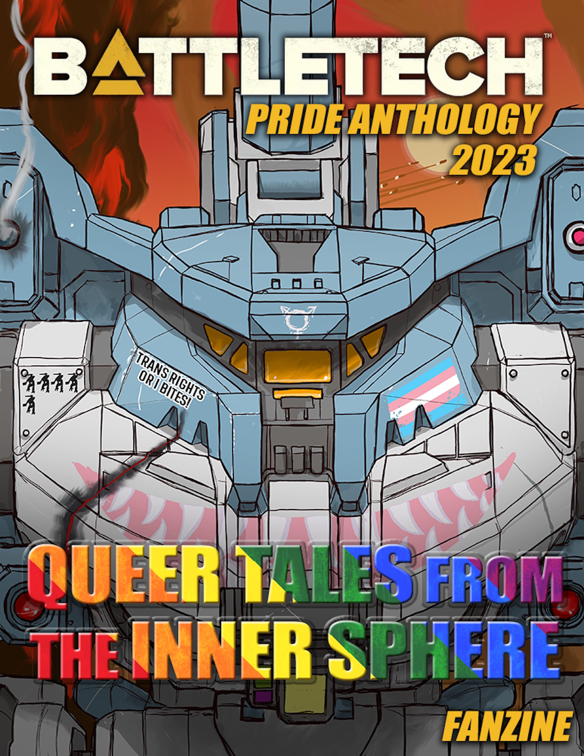 Portada de Battletech Pride Anthology 2023