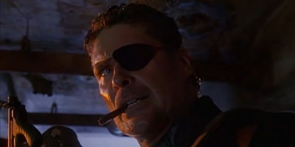 David Hasselhoff como Nick Fury en 'Nick Fury: Agente de SHIELD'