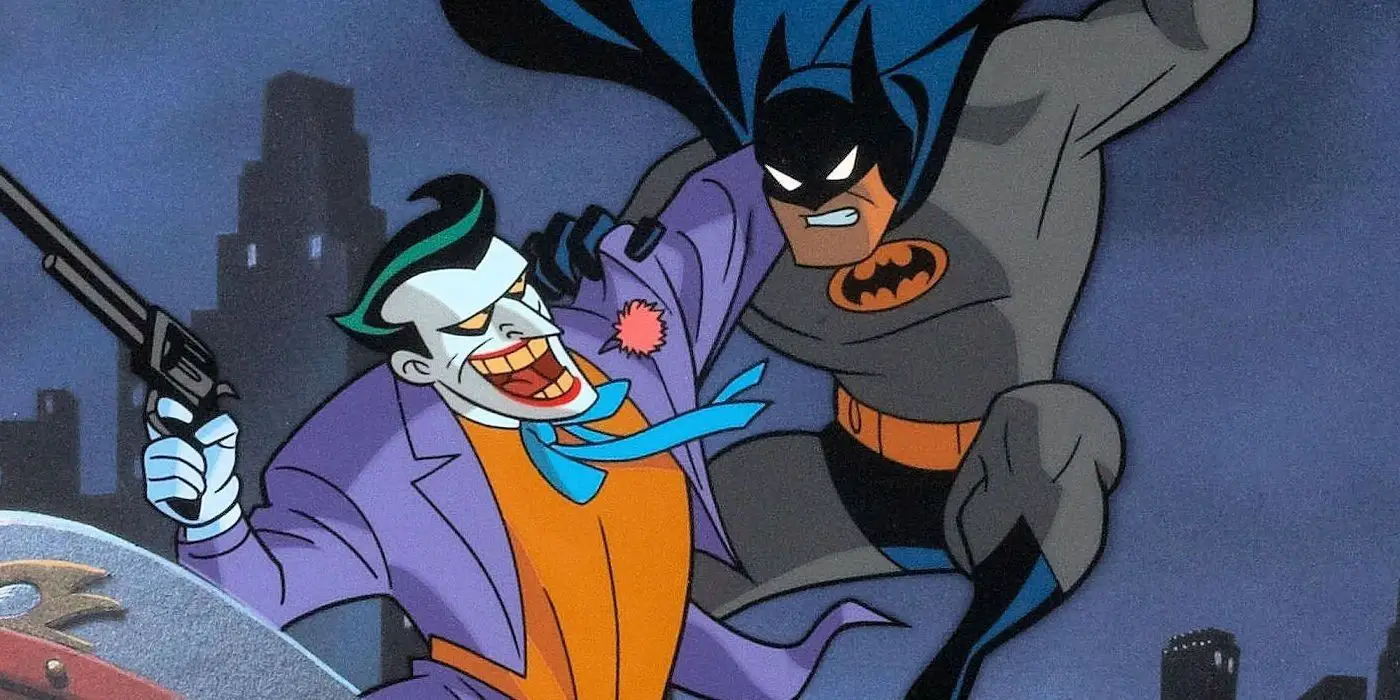 Batman vs el guasón en batman: la serie animada