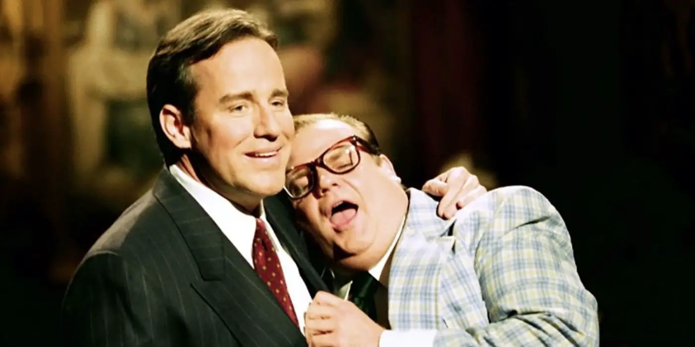 Phil Hartman y Chris Farley en 'SNL'