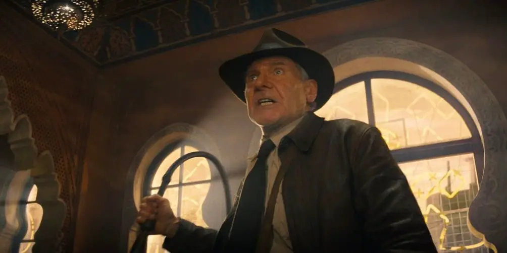 Harrison Ford como Indiana Jones en 'Indiana Jones y el dial del destino'