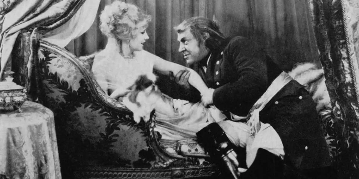 Emil Jannings y Florence Vidor en El patriota (1928)