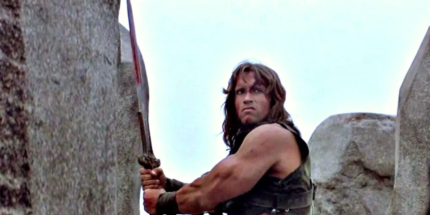 Conan el Bárbaro protagonizada por Arnold Schwarzenegger 