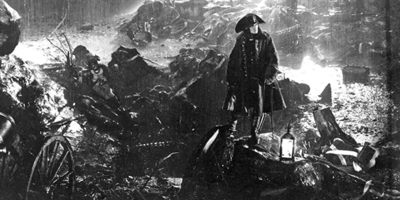 Albert Dieudonné como Napoleón en la película muda de 1927, Napoleón. 