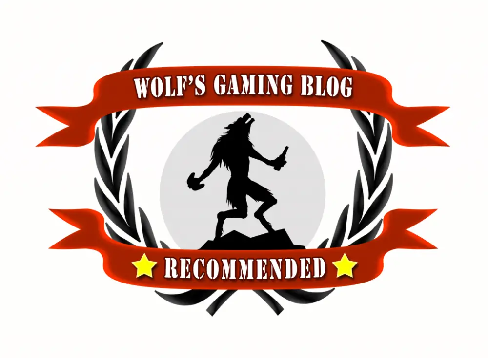 El oficial "Recomendado" logotipo de www.wolfsgamingblog.com