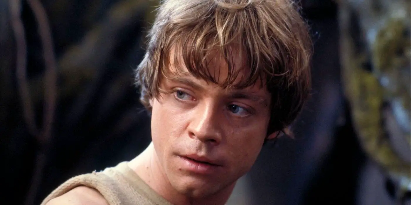 Mark Hamill como Luke Skywalker en Star Wars: El Imperio Contraataca
