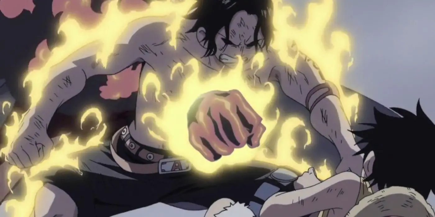 La muerte de Ace en One Piece, Episodio 483