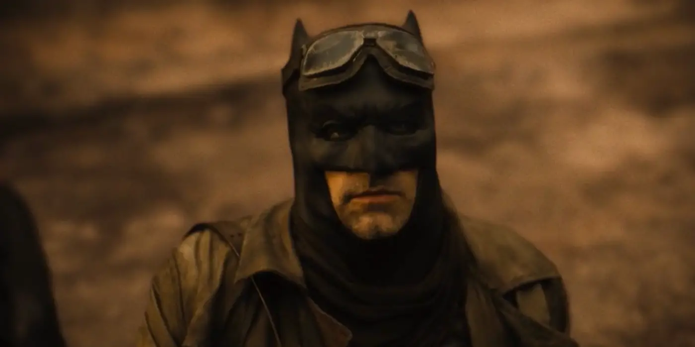 Ben Affleck como Bruce Wayne en La Liga de la Justicia de Zack Snyder