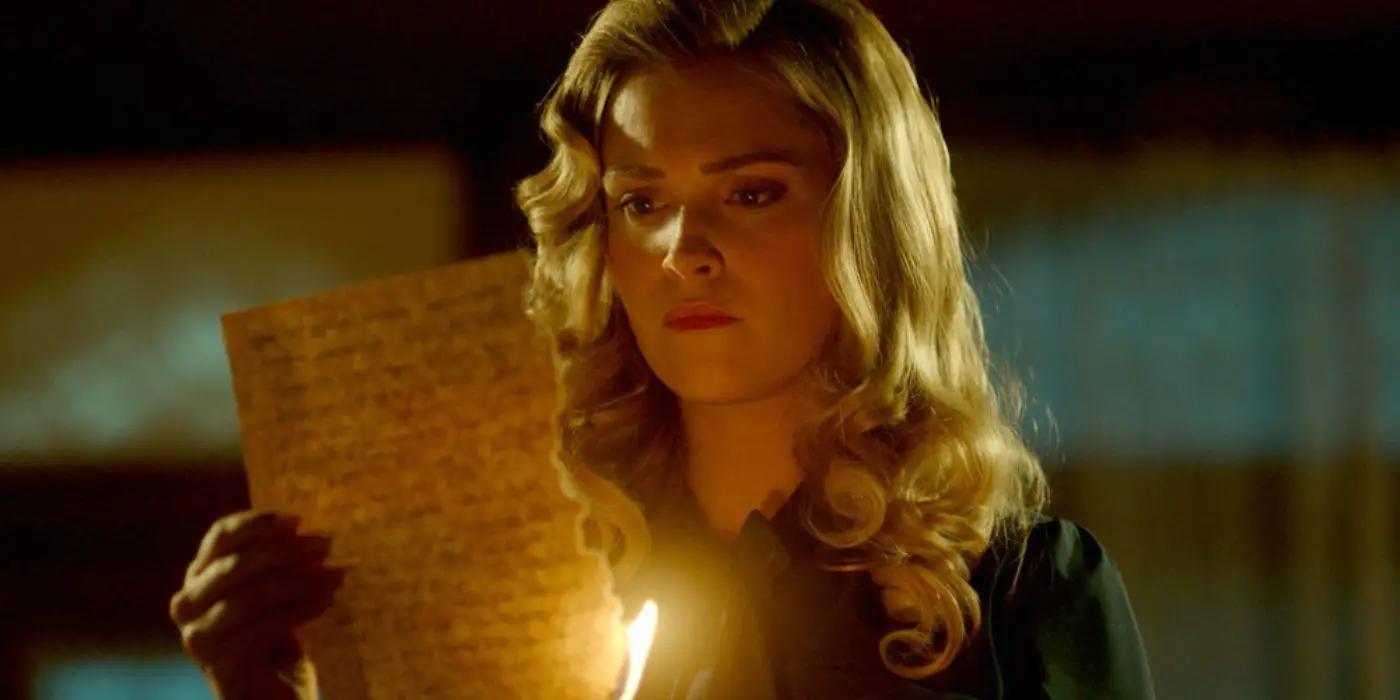 Eliza Taylor como Hannah Carson en la segunda temporada de Quantum Leap