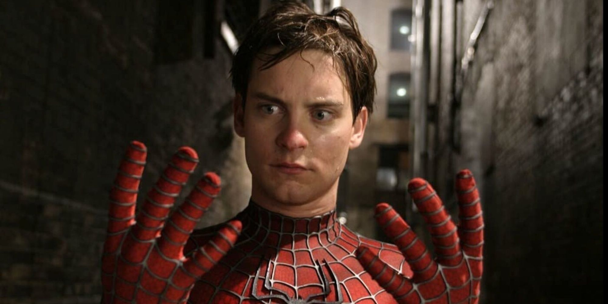Tobey Maguire en Spider-Man 2 (2004)