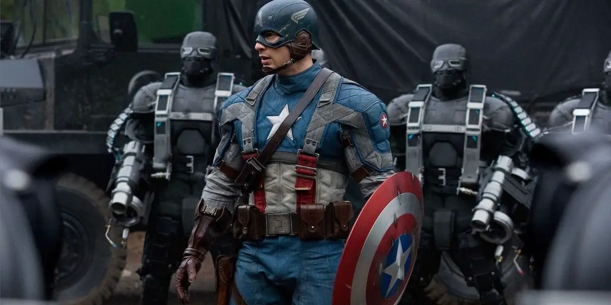 Chris Evans en Capitán América: El primer vengador