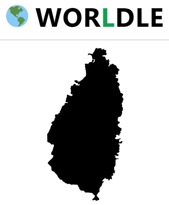 Daily Worldle 644 País - 27 de octubre de 2023