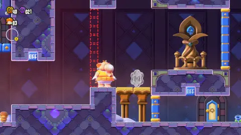 Laberinto bicolor de Mario Wonder: ¿cómo completar este nivel al 100%?
