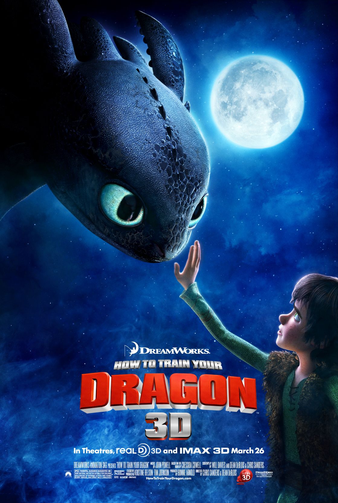Póster de la película Cómo entrenar a tu dragón