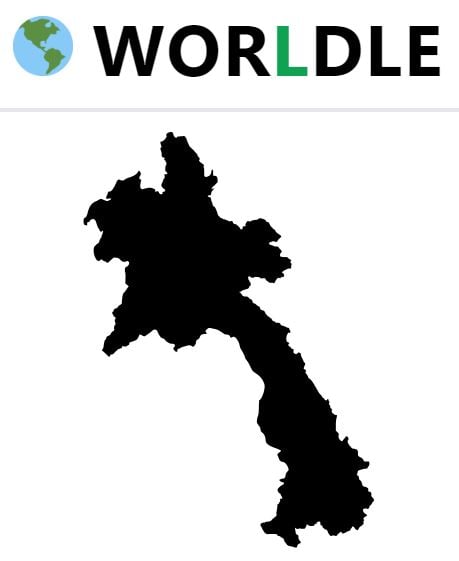 Daily Worldle 658 País - 10 de noviembre de 2023