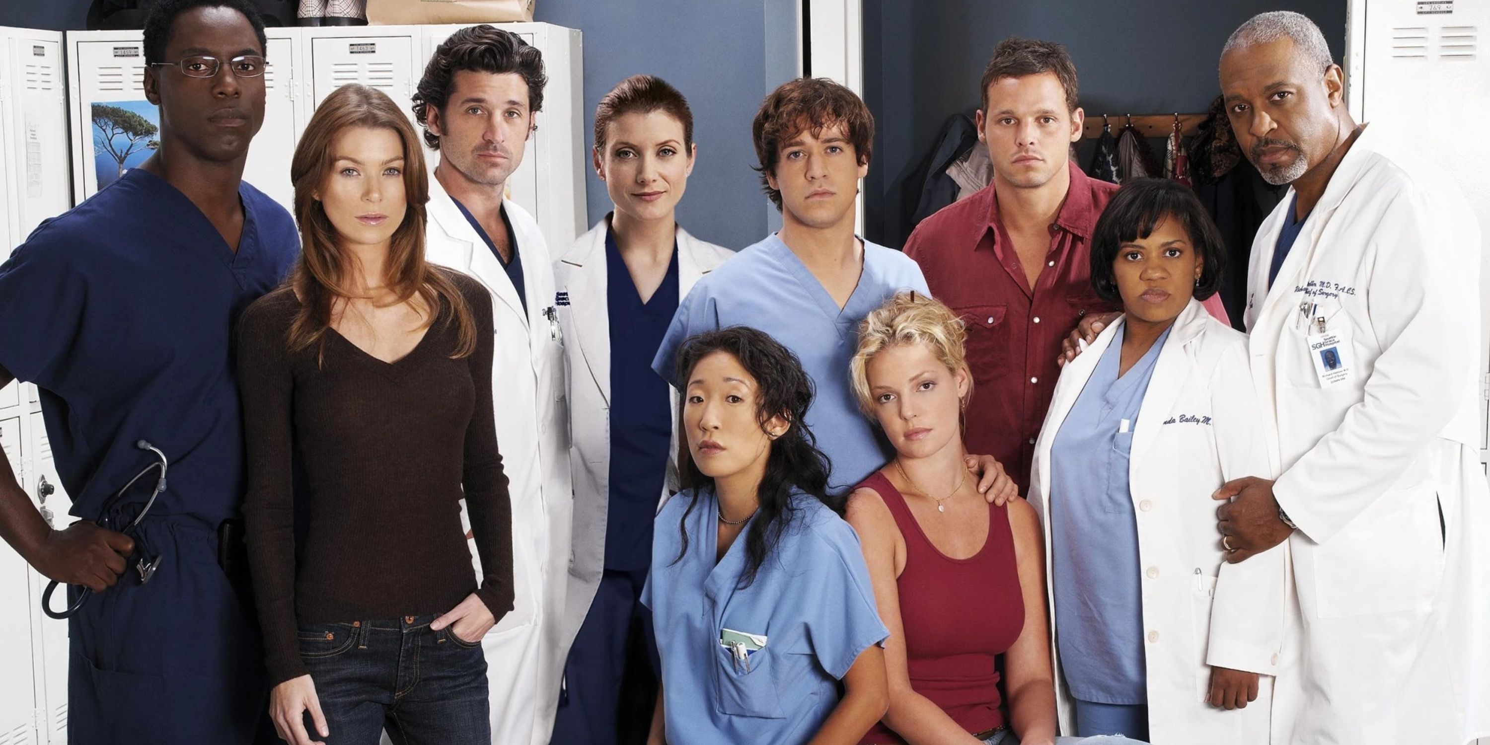Foto del elenco de la temporada 2 de Grey's Anatomy