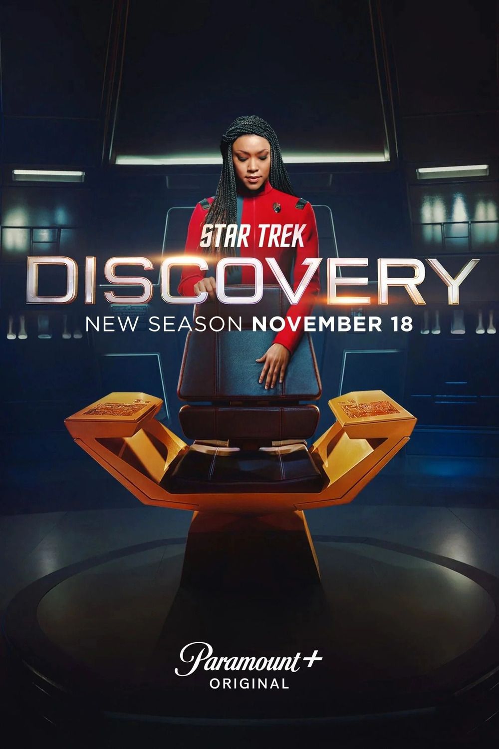 Programa de televisión Star Trek Discovery Póster