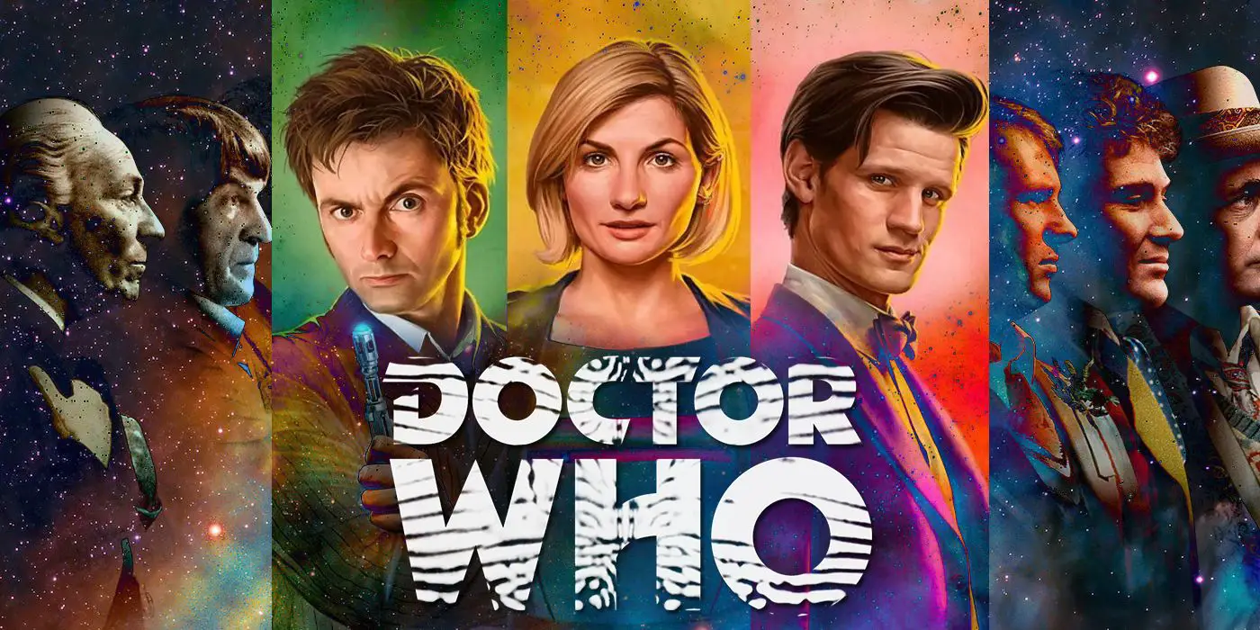 Varias regeneraciones de Doctor Who