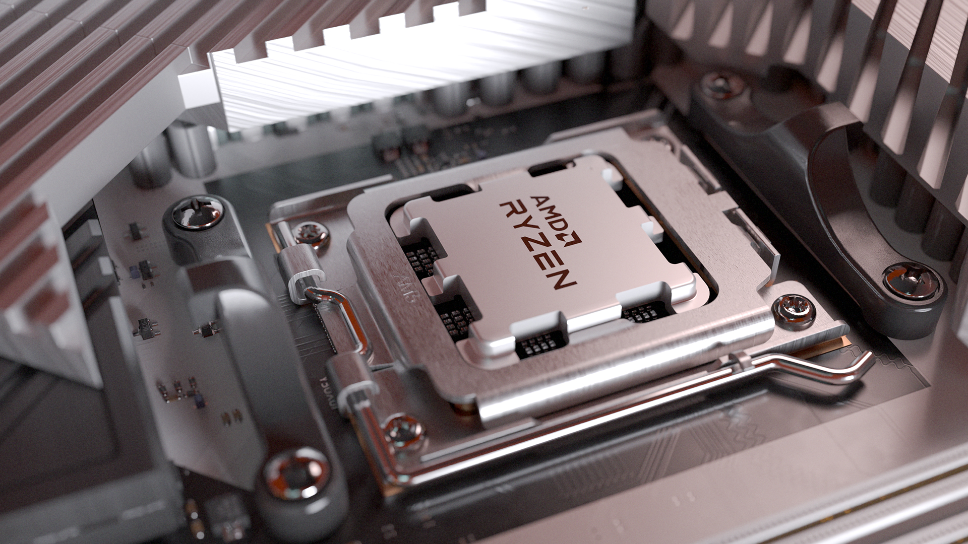 Zócalo AMD Zen 4 AM5 fotografía