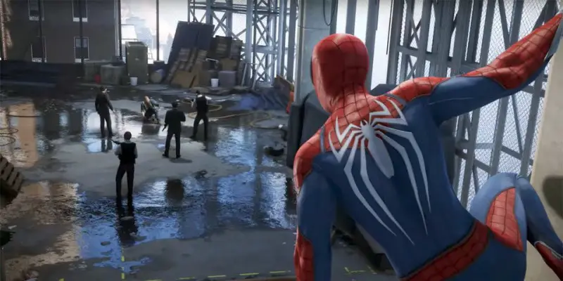 Divertido hasta cierto punto - Pantalla de Spider-Man