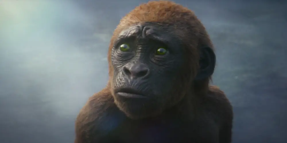 Bebé Kong en Godzilla x Kong