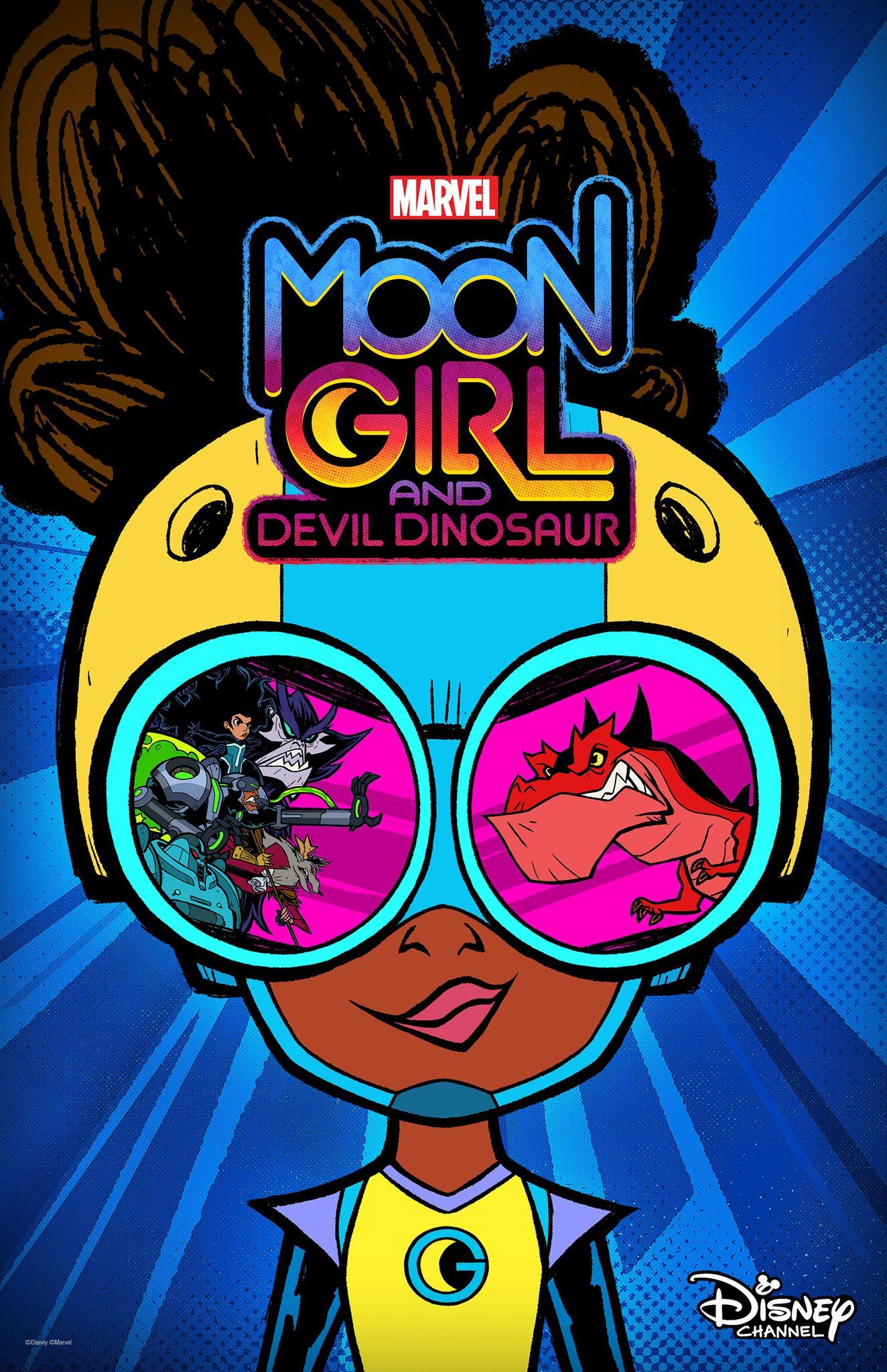 Marvel's Moon Girl y Devil Dinosaur Póster