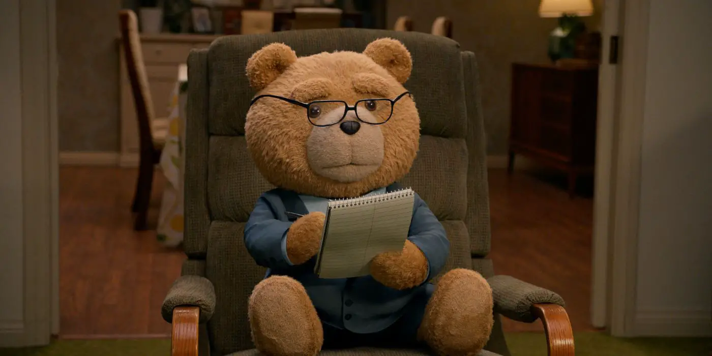 Ted toma notas 