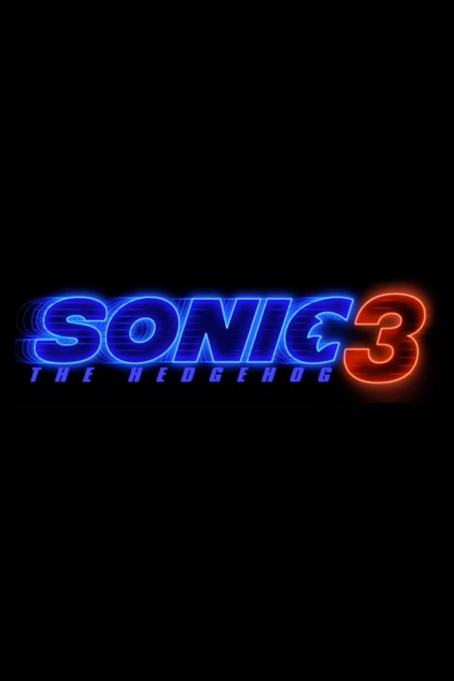 Logotipo de la película Sonic the Hedgehog 3 Póster