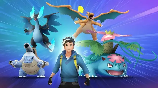 Mega Blastoise, Mega Charizard X, Mega Charizard Y y Mega Venusaur en Pokémon GO