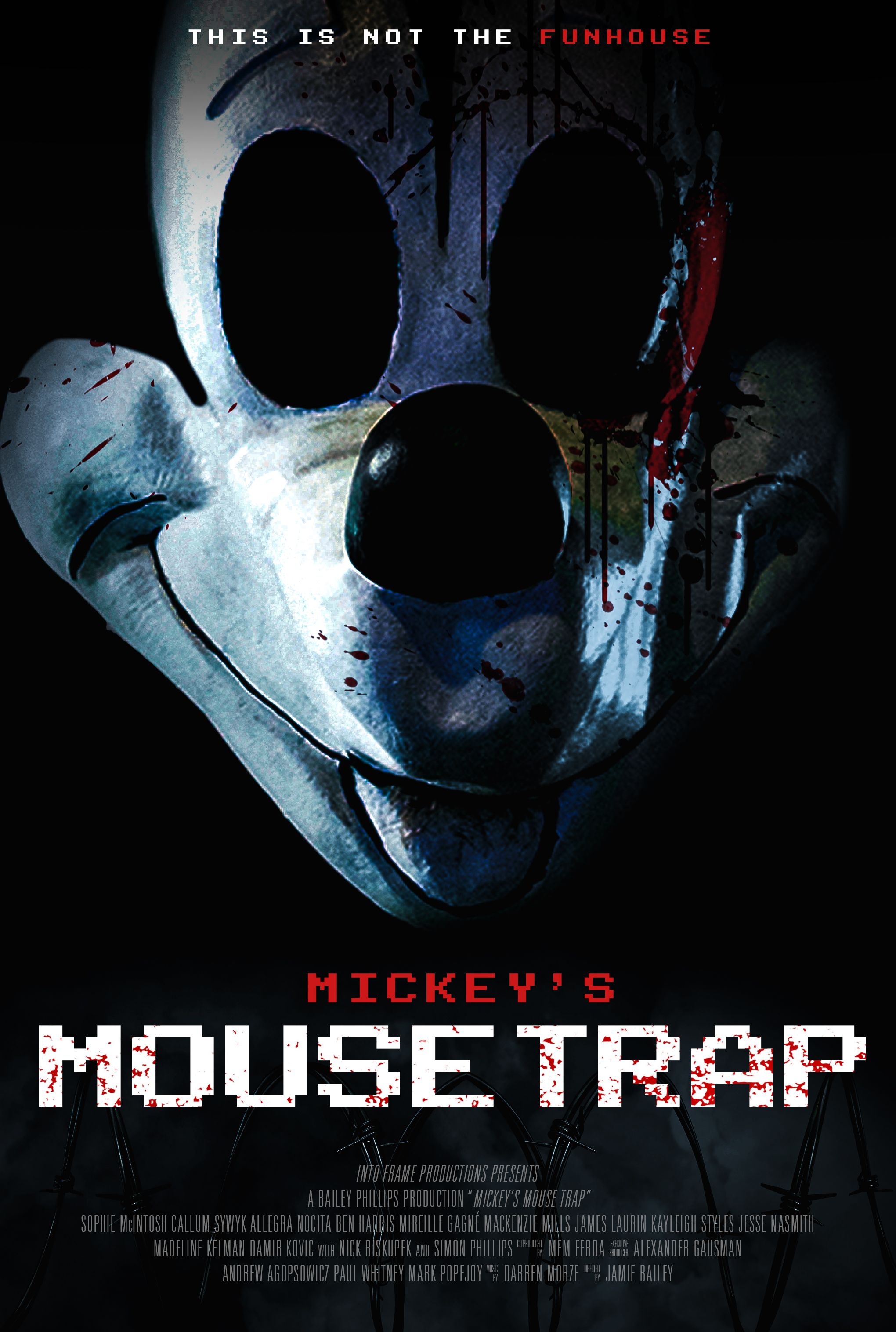 El cartel de La trampa del ratón de Mickey