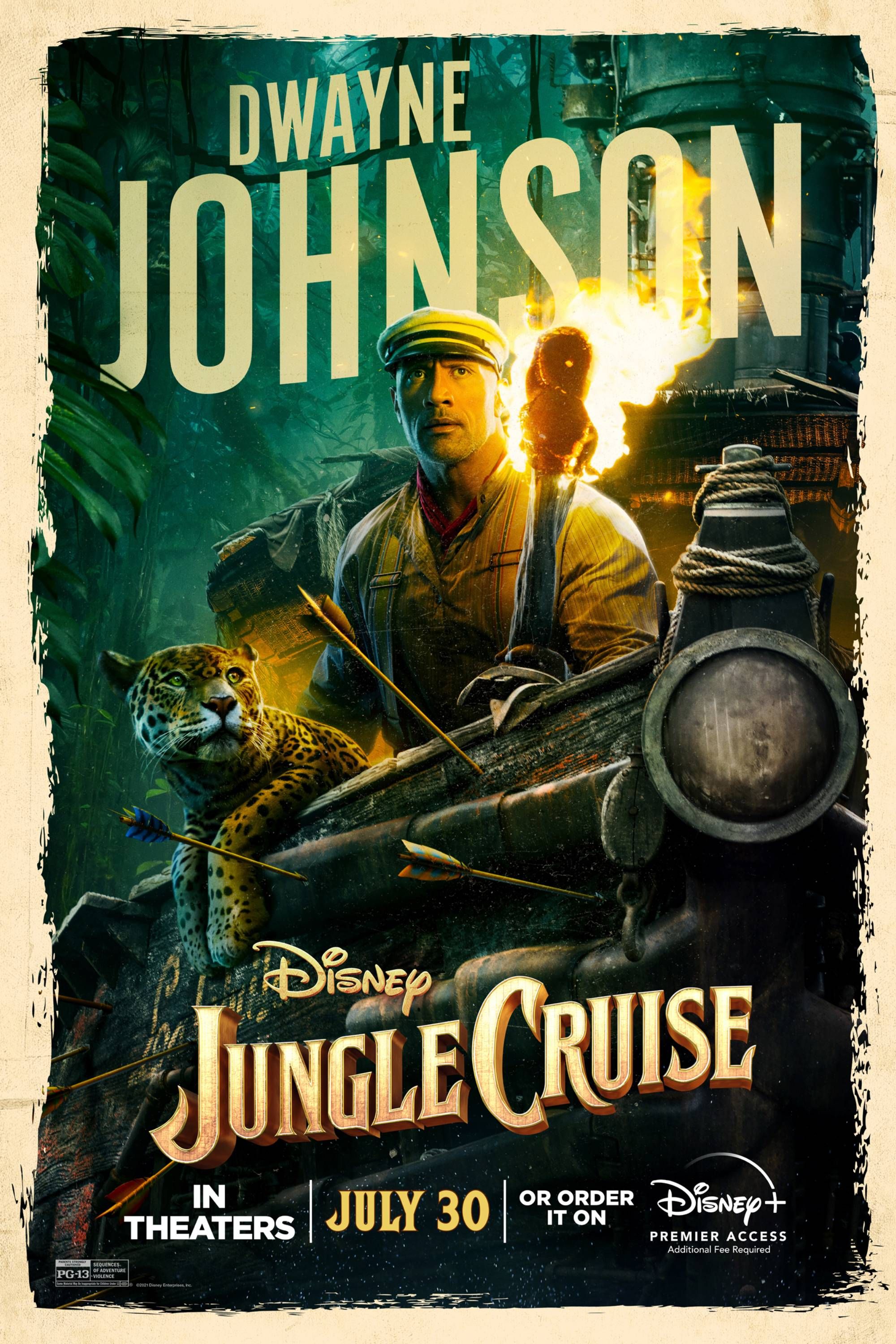 cartel del crucero por la jungla