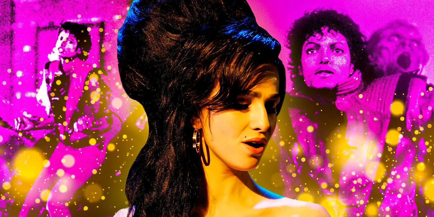 (Michael-Jackson-en-Videoclip-Thriller)-&-Back-to-Black-(2024)-Marisa-Abela-Amy-Winehouse