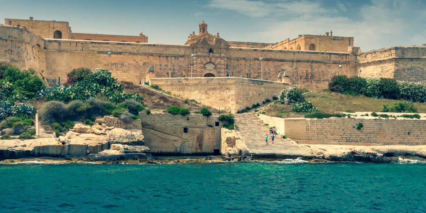 Fuerte Manoel en la isla Manoel en Gżira, Malta