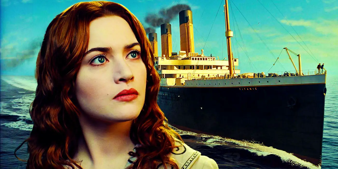 Kate Winslet como Rose James Cameron Titanic