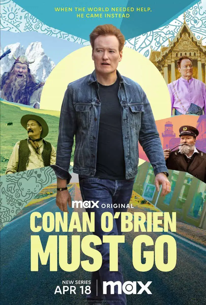 Conan O'Brien debe ir al programa de televisión Póster