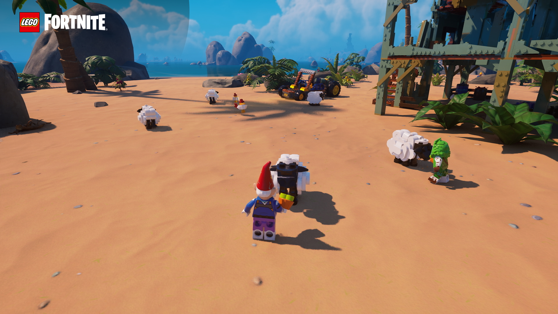 LEGO Fortnite Playa de las Ovejas
