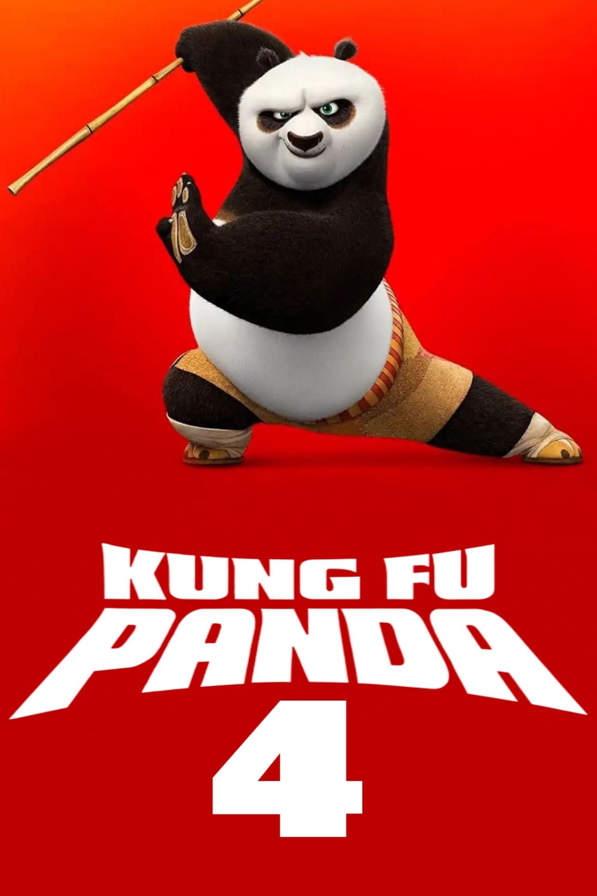 Póster de la película Kung Fu Panda 4