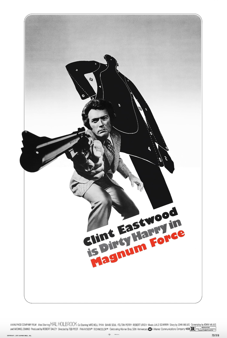 Cartel de la película Magnum Force de Clint Eastwood