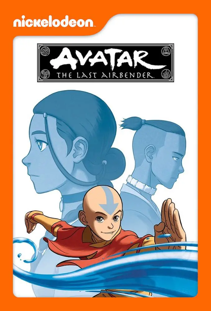 Póster de televisión Avatar, el último maestro del aire