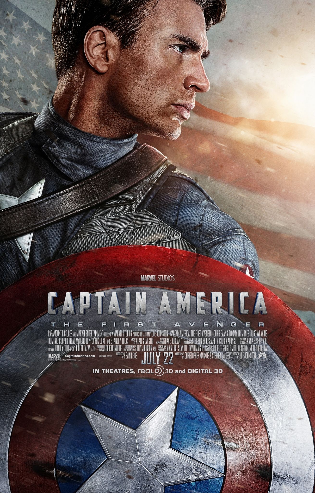 Capitán América El Primer Vengador Póster