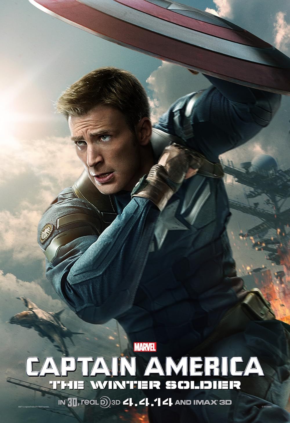 Póster Capitán América: El Soldado de Invierno