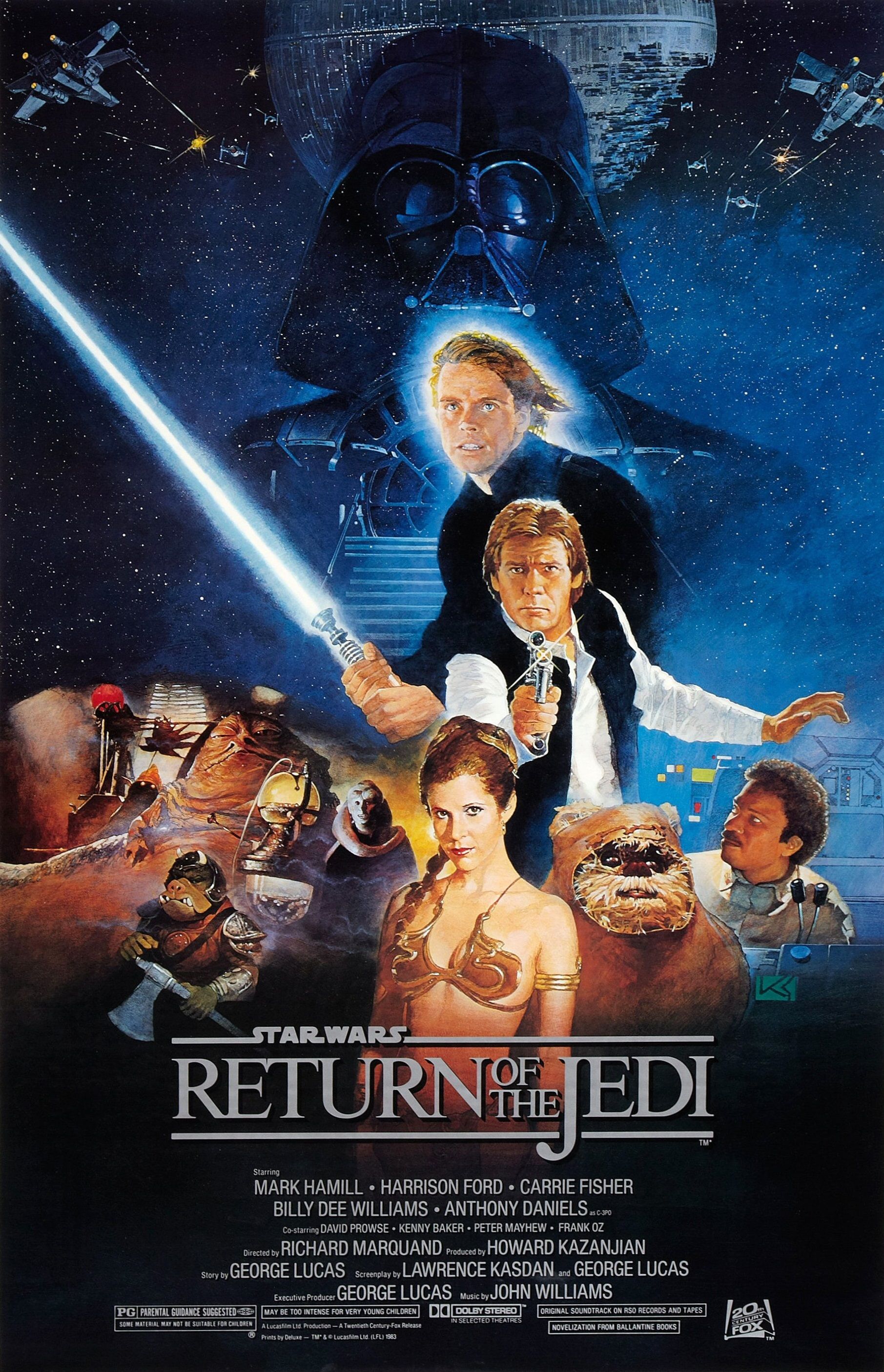 Star Wars Episodio VI - Póster de la película El regreso del Jedi